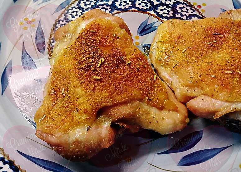 Baked Chicken Thighs Keto Low Carb Recipe