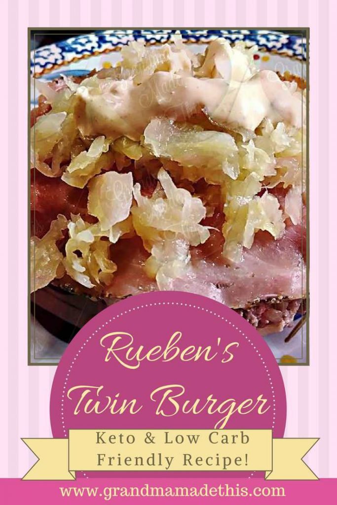 Reubens Twin Burger Recipe