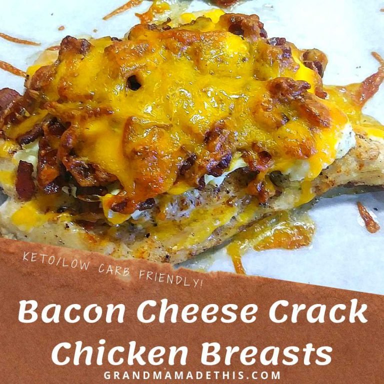 Bacon Cheese Crack Chicken Breasts