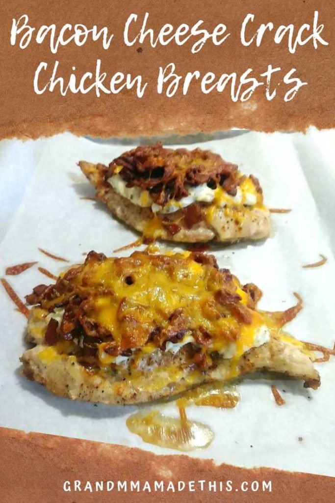 Bacon Cheese Crack Chicken Breasts