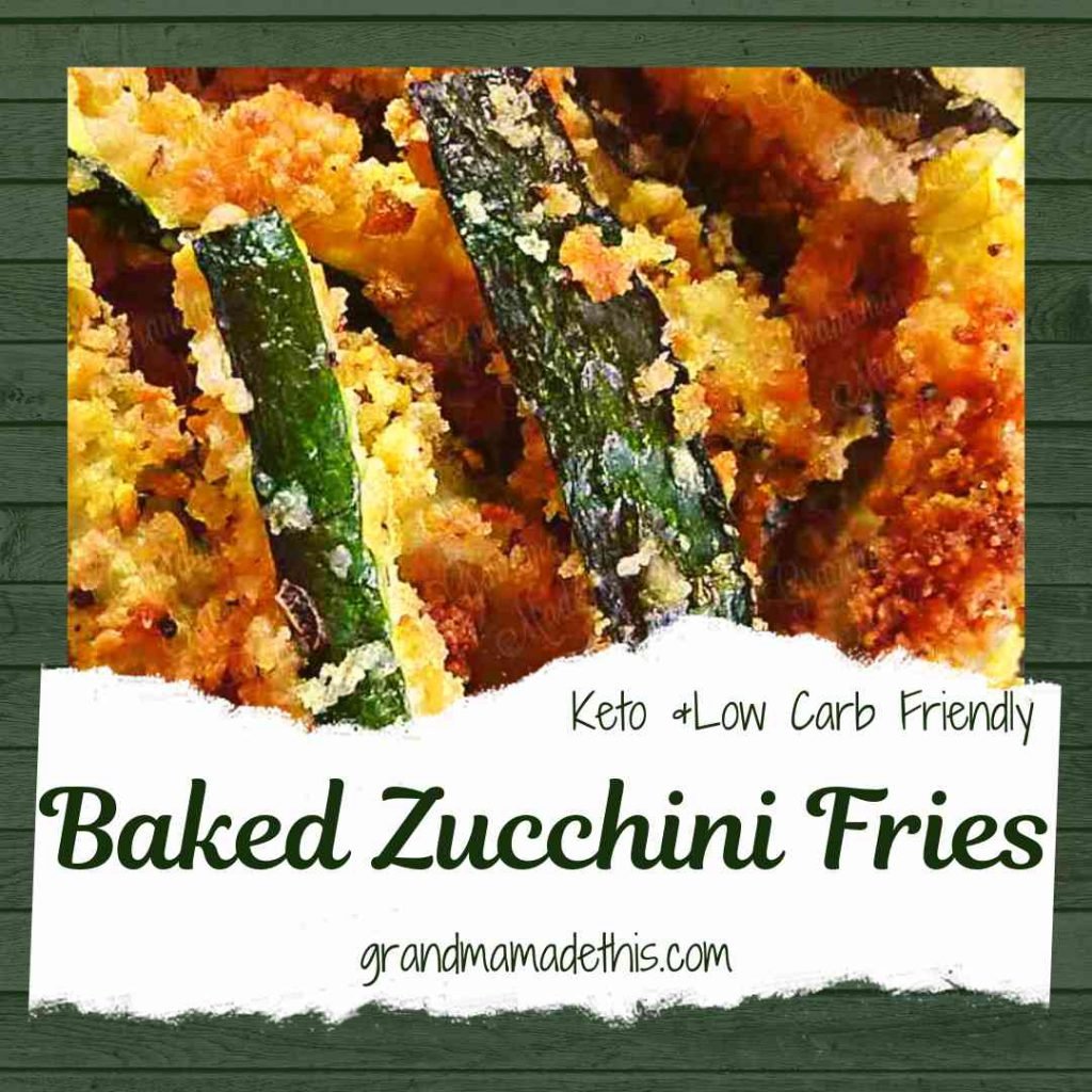 Delish Baked Zucchini Fries