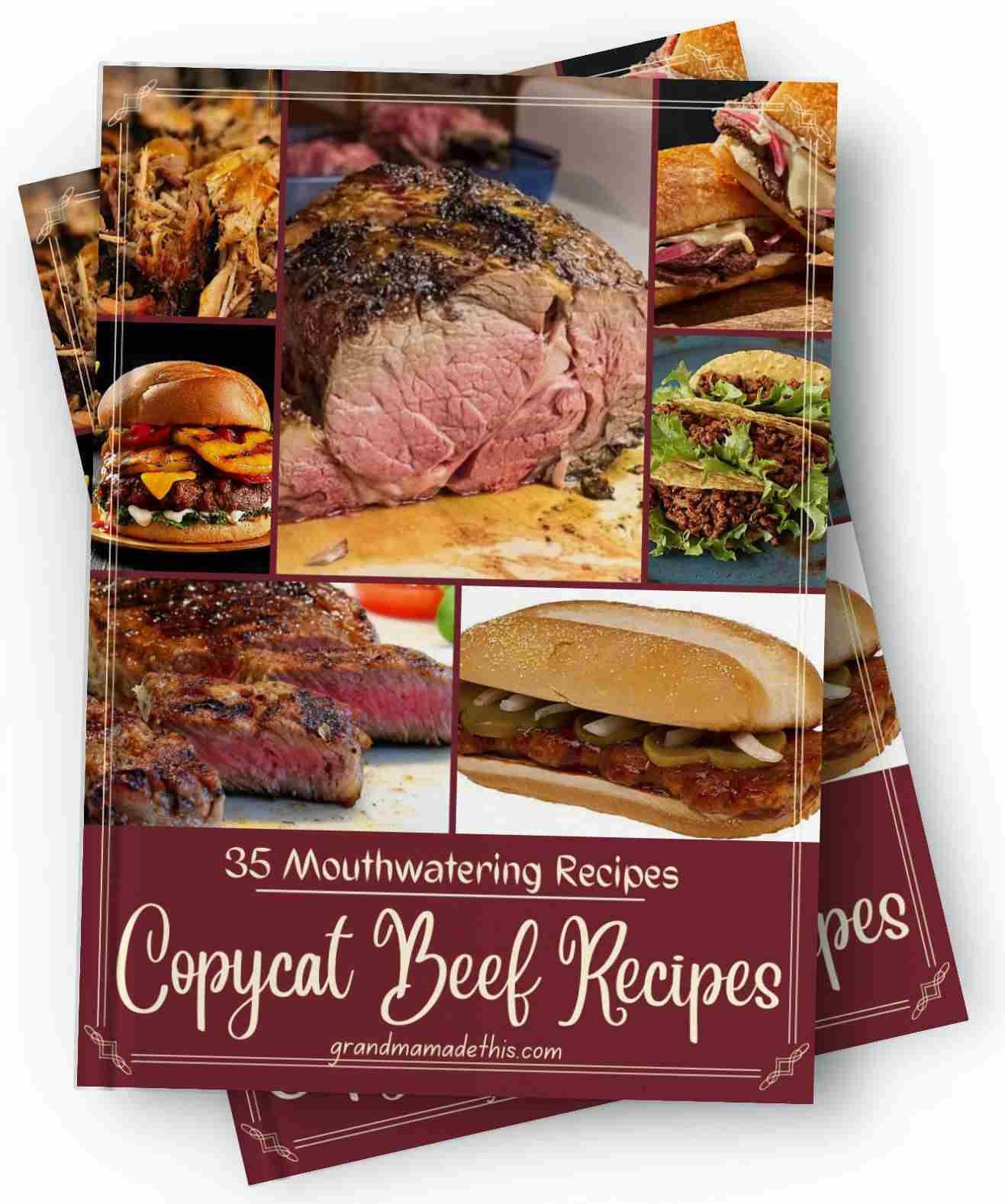 35 Mouthwatering Copycat Beef Recipes eBook