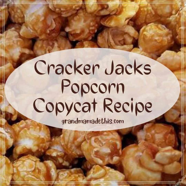 Cracker Jacks Popcorn Copycat