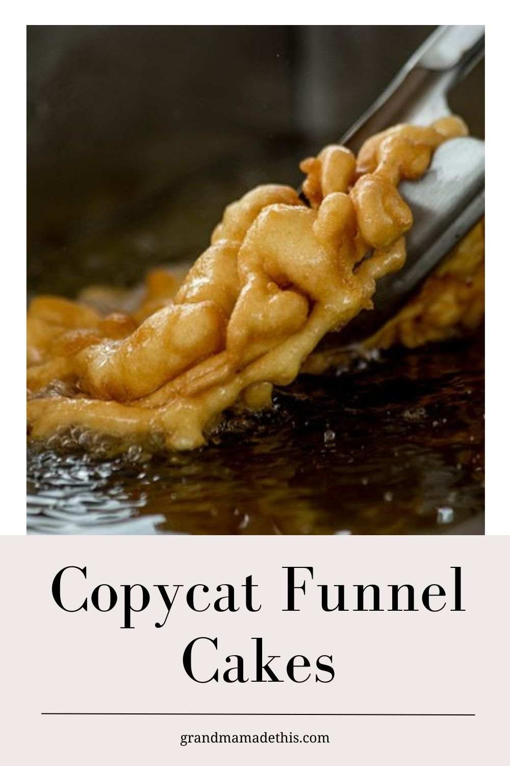 Funnel Cake Recipe Copycat Recipe
