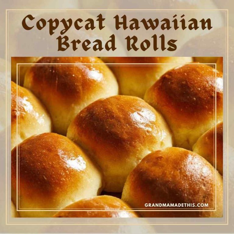 Hawaiian Bread Rolls Copycat