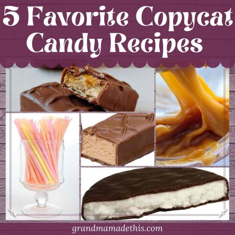 5 Favorite Copycat Candy Recipes