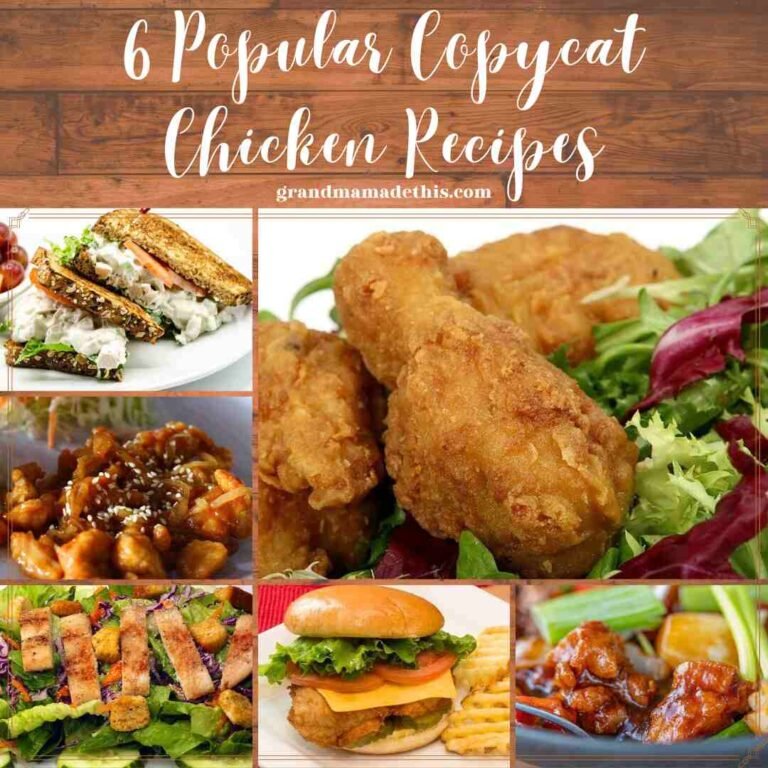 6 Popular Copycat Chicken Recipes
