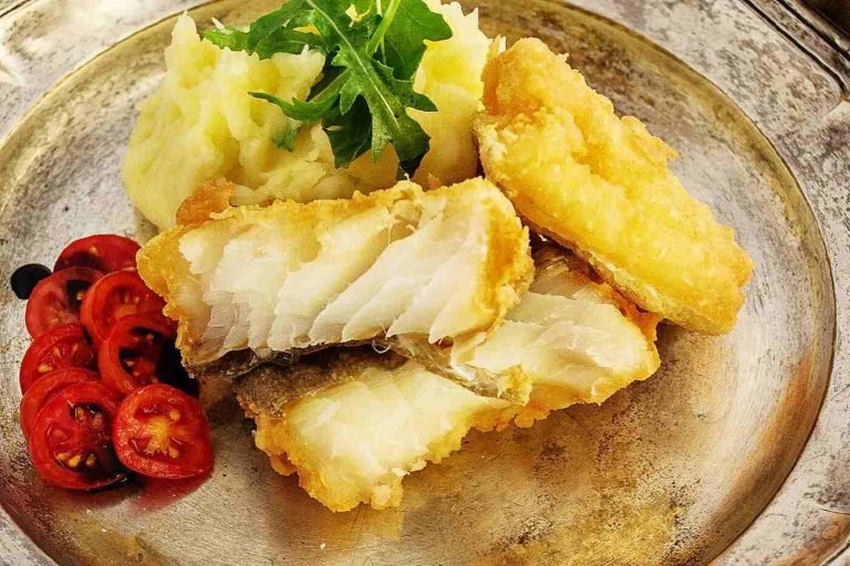 Fried Cod Fish Fillets