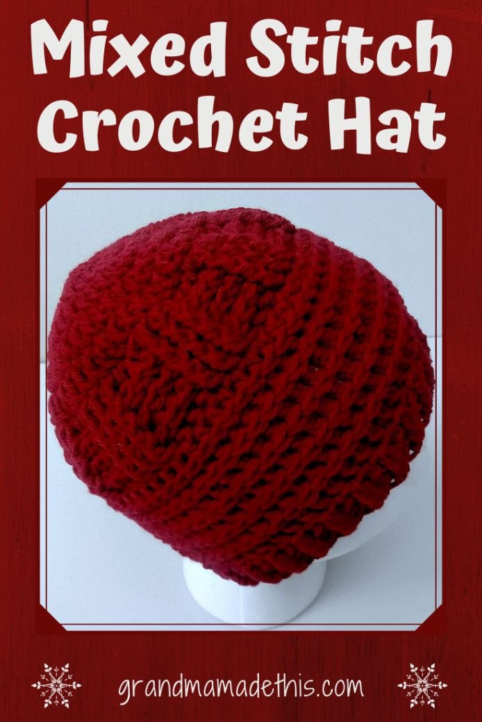 Mixed-Stitch-Textured-Crochet-Hat
