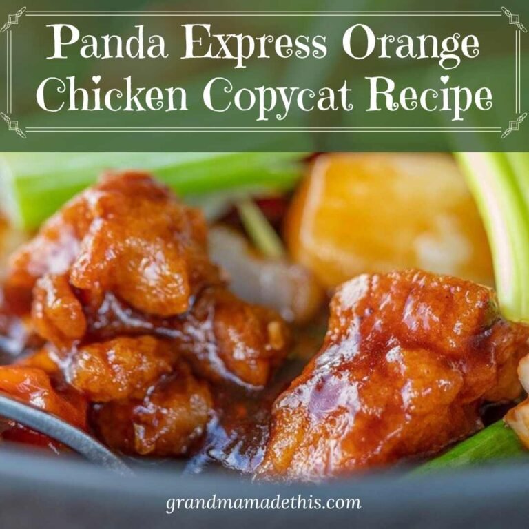 Panda Express Orange Chicken Copycat Recipe