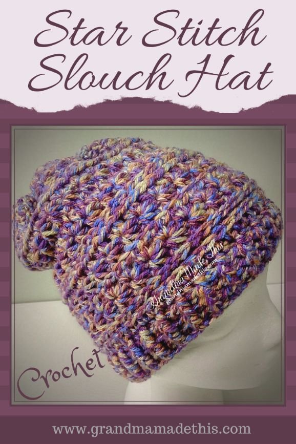 Star-Stitch-Textured-Slouch-Crochet-Hat